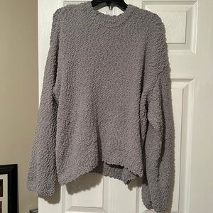 Super soft Gray Flowy Sweater